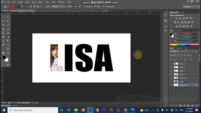 Photoshop Clipping Mask Tutorial For Beginners | Clipping Mask အသုံးပြုနည်း смотреть онлайн