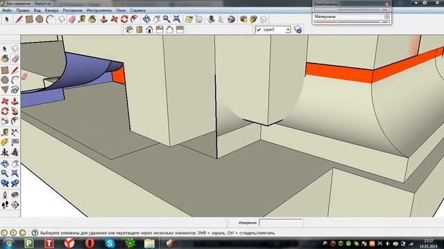 Рисуем РП в SketchUp, как не надо делать смотреть онлайн