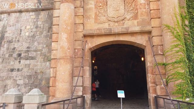 Montjuic Castle Barcelona Travel Documentary Tour Spain Castell De Montjuïc Castillo De Montjuich