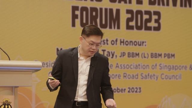 Overseas Safe Driving Forum 2023-Prof Wong Shaw Voon, Know Your Limits on the Roads, (MIROS) смотреть онлайн
