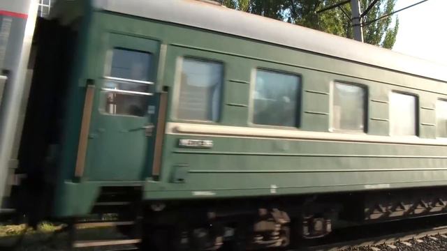 ЭП1М-465 с поездом Махачкала - Спб