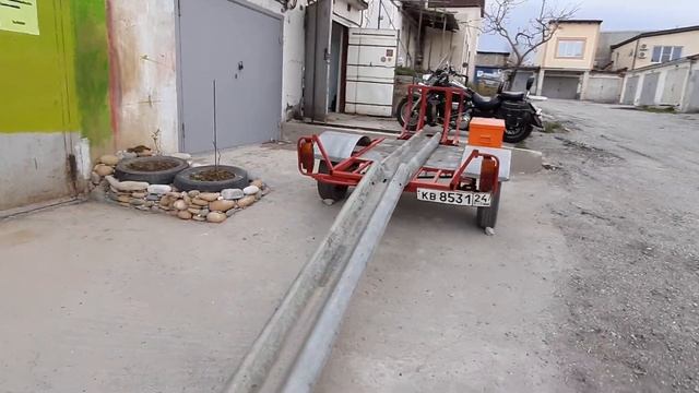 Прицеп для перевозки мототехники смотреть онлайн
