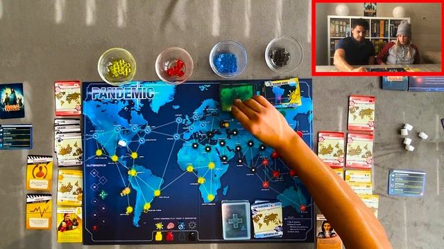 Pandemic Board Game Review and Playthrough (How to play tabletop games) смотреть онлайн