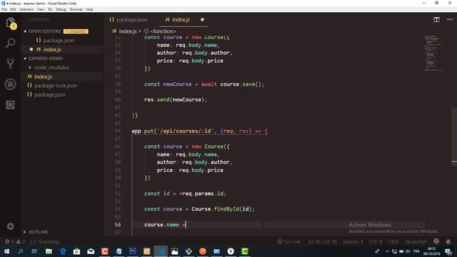 NODEJS MONGODB DARIJA | UPDATE DATA | Mohamed IDBRAHIM смотреть онлайн