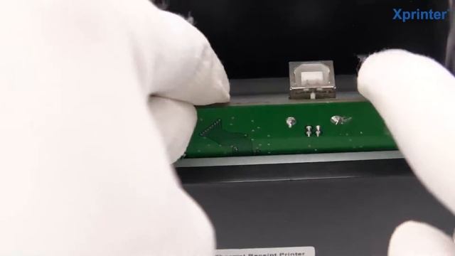 XP-T58H thermal printer, The open button design смотреть онлайн