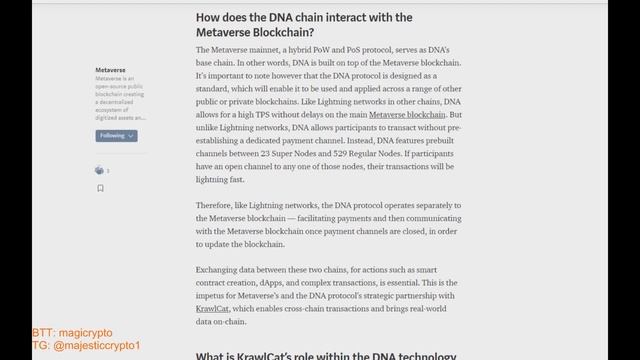Dualchain Network Architecture - new blockchain technology from Metaverse! Exploring Metaverse DNA смотреть онлайн