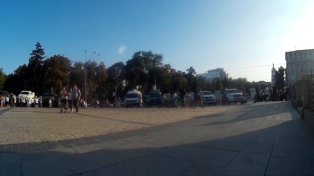 Дети и Пушки на Михайловской Площади, Киев. Август 2018 смотреть онлайн