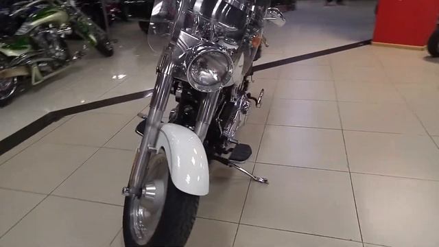 Мотоцикл HARLEY-DAVIDSON FLSTF FAT BOY арт. U90658 мотосалон Мегамото смотреть онлайн