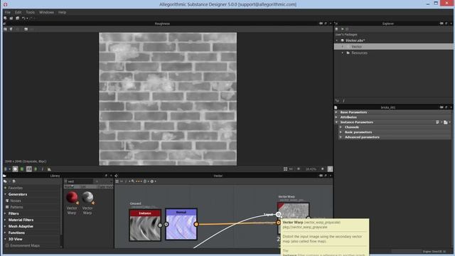 Substance Designer 5 - Vector Node смотреть онлайн