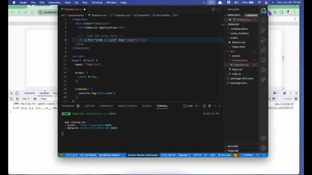 Vue todo list application starts from scratch смотреть онлайн