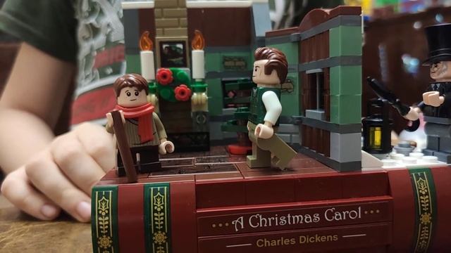 Lego 40410 a Christmas Carol Рождественская песнь в прозе смотреть онлайн