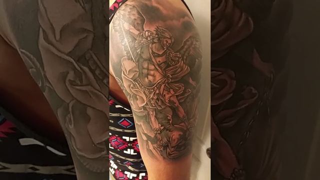 St Michael Archangel Tattoo смотреть онлайн
