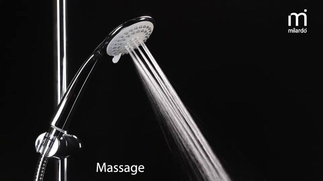 Режим ручной лейки душевого гарнитура Milardo_3703F24M76 смотреть онлайн
