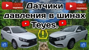 Датчики давления в шинах TEYES в Весту.