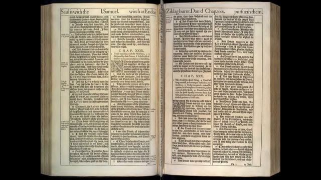 1.Samuel 28~31 | 1611 KJV | Day 92 смотреть онлайн