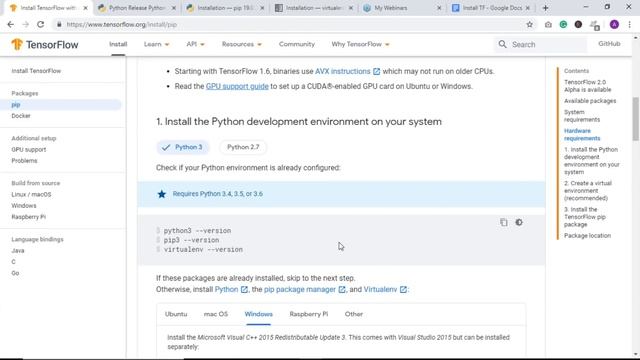 TensorFlow Installation | Step By Step Guide to Install TensorFlow on Windows | Edureka смотреть онлайн