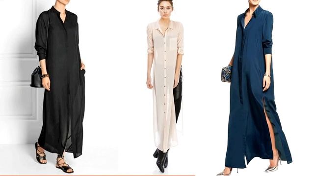 Куда и как носить платье-рубашку смотреть онлайн