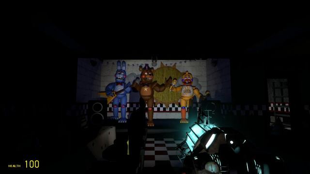 Garrys mod: FNAF Pizza Sim NPCs Gameplay. смотреть онлайн