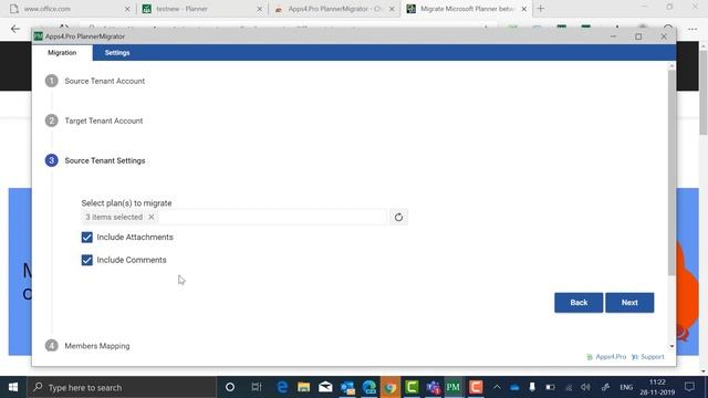 How to migrate Microsoft Planner data between Office 365 tenants using Apps4.Pro PlannerMigrator v1 смотреть онлайн