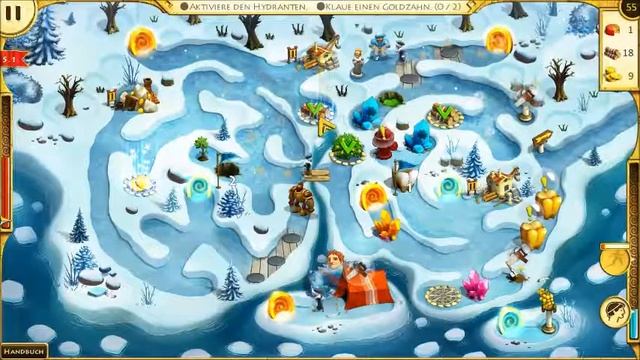12 Labours of Hercules 6 - Race for Olympus Level 5.1 смотреть онлайн
