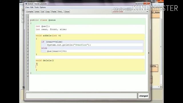 ISC | Queue Implementation using java concept in bluej with program explanations Correction смотреть онлайн