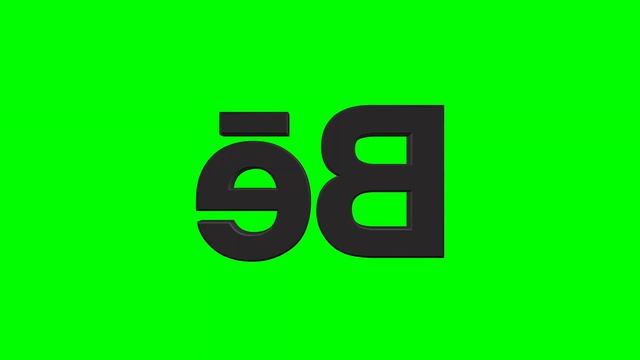 Behance 3D Logo Revolving Animation Loop on Green Screen Background | 4K | FREE TO USE смотреть онлайн