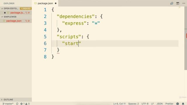 4-2 Node Server Setup смотреть онлайн