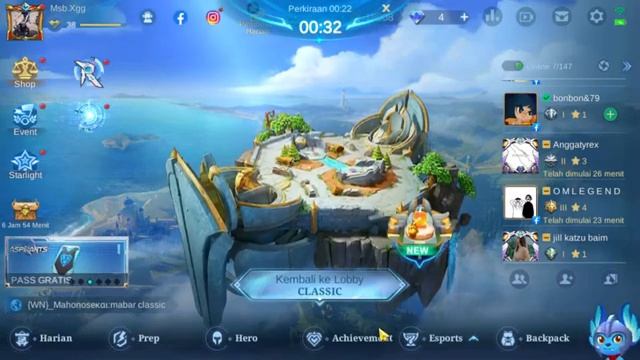 Mobile legend, LD Player #2 смотреть онлайн