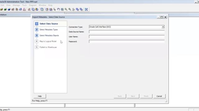 OBIEE 12c- Import Tables in RPD by #BIKnowledge Point, смотреть онлайн