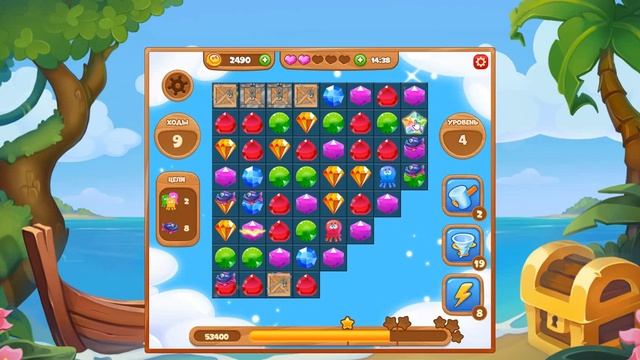 Новый бонусный мир! Сокровища Пиратов смотреть онлайн