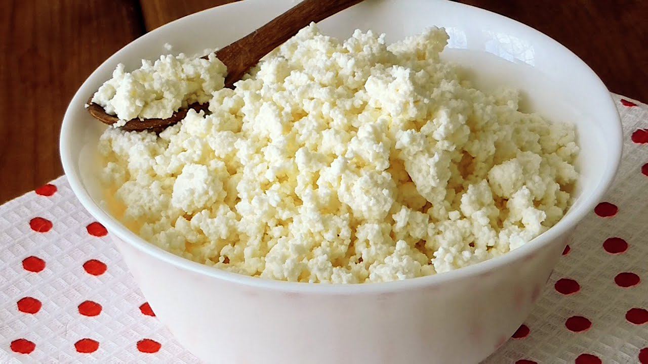 Домашний Творог из кефира! Это так просто и так Вкусно!✨ смотреть онлайн