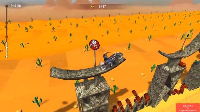Moto Racing 3D Gameplay (PC game). смотреть онлайн