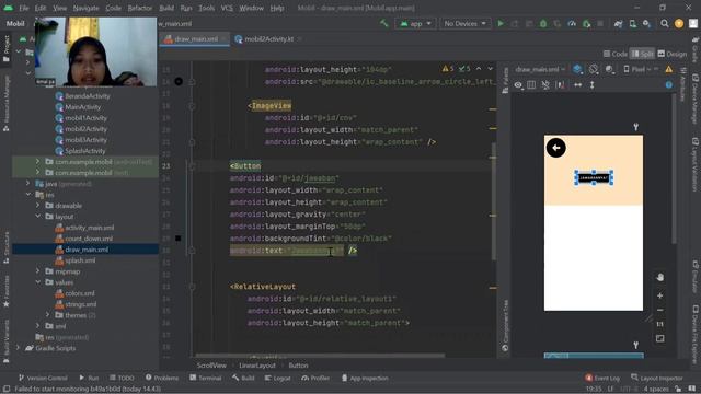 Aplikasi "Tebak Mobil" Android Kotlin dengan menggunakan splash, count down, slider, Drawing смотреть онлайн
