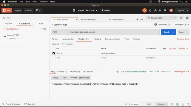 Laravel Crash Course - Validating data смотреть онлайн