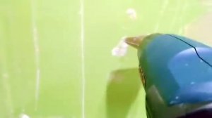 Лучший способ снятия масляной краски со стены в ванной комнате.