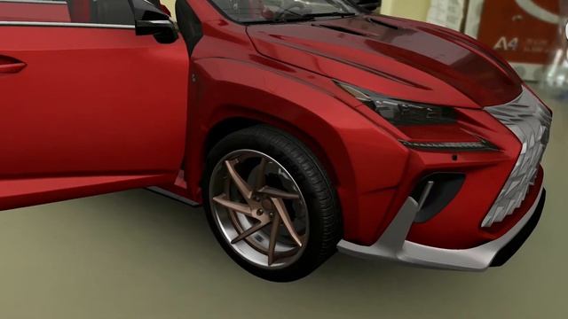 (4K)ZEUS LUV LINE LEXUS RX200t modified - OSAKA AUTO MESSE 2020 Lexus RX 200t Video 3D Show