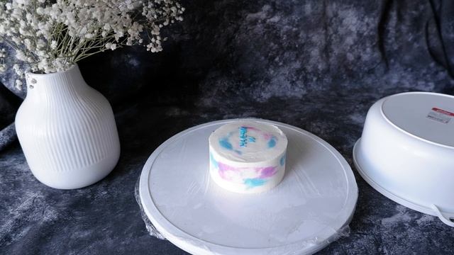 Бенто-торт на гендерную вечеринку (определение пола малыша) // Bento-cake for gender reveal party смотреть онлайн