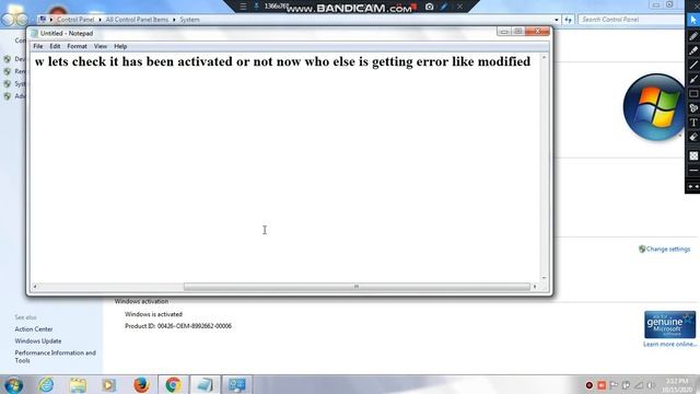How To Activate Windows 7|How To Activate Windows 7 If It Is Showing Modified-Uninstall Other Crack смотреть онлайн