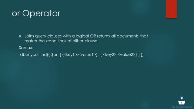 Logical operator in MongoDB | Filter & Search Documents |CRUD Operation | Asp.Net Core смотреть онлайн
