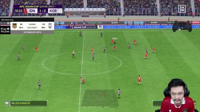 AFC Asian Cup | Final Piala Asia Lawan Korea Republic | FC 24 Indonesia Career Mode смотреть онлайн