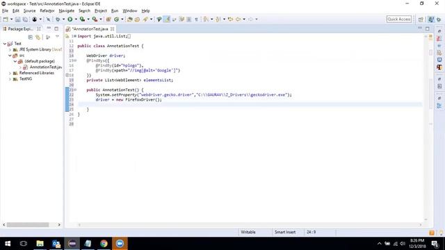 Difference between FindBys and FindAll annotations of TestNG смотреть онлайн