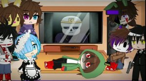 fandoms react a sans au's bad guys
