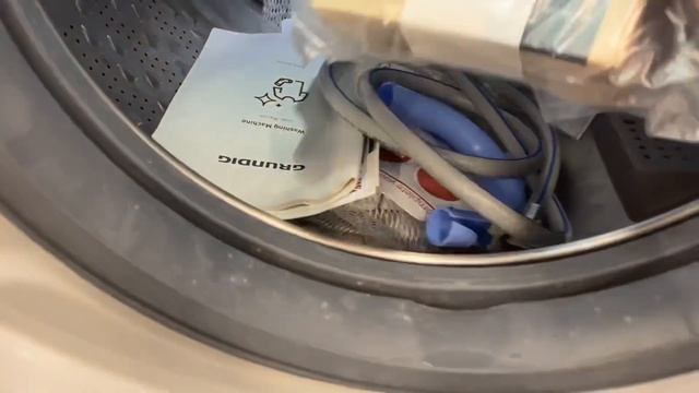 New Grundig GR 7700 washer with fibrecatcher and watercare in Currys pc world