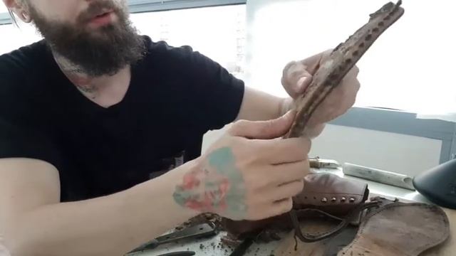 Shoe Disassembly Разбор Berwick Goodyear welted обзор ботинок смотреть онлайн