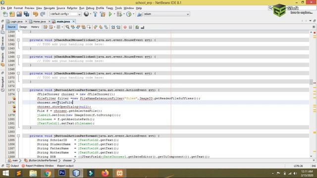 how to filter files in jfilechooser | file extension filter | java netbeans tutorials #37 смотреть онлайн