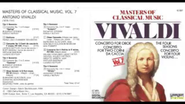 Música clásica: Vivaldi (Selección) смотреть онлайн
