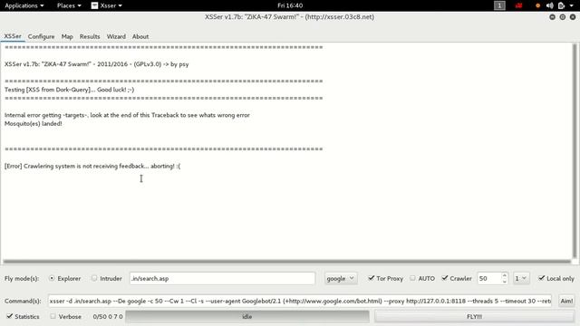 How to work with Xsser command line and GUI смотреть онлайн
