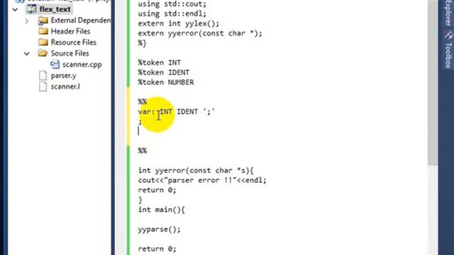 9-اساسيات مادة المترجمات Compiler CMP التحليل اللفظي bison flex text смотреть онлайн