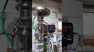 Колпачковая колонна 4 дюйма, перегоняю яблочный спирт сырец