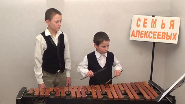 William Tell Overture 2 Царь Алексеев обучает Короля Алексеева игре на КСИЛОФОНЕ смотреть онлайн